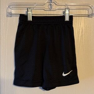 Nike Kids Black Athletic Shorts